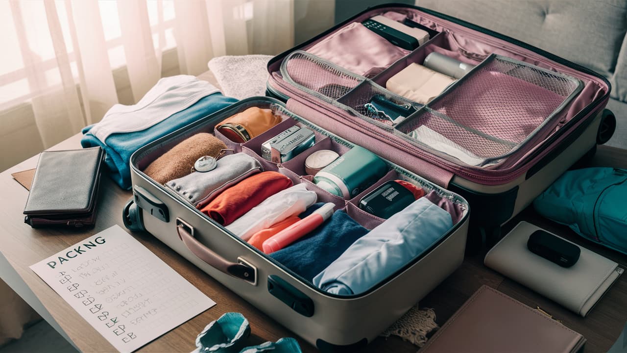 How to pack for a flight?