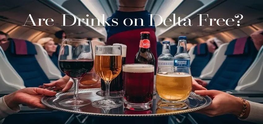 Are drinks on Delta free?