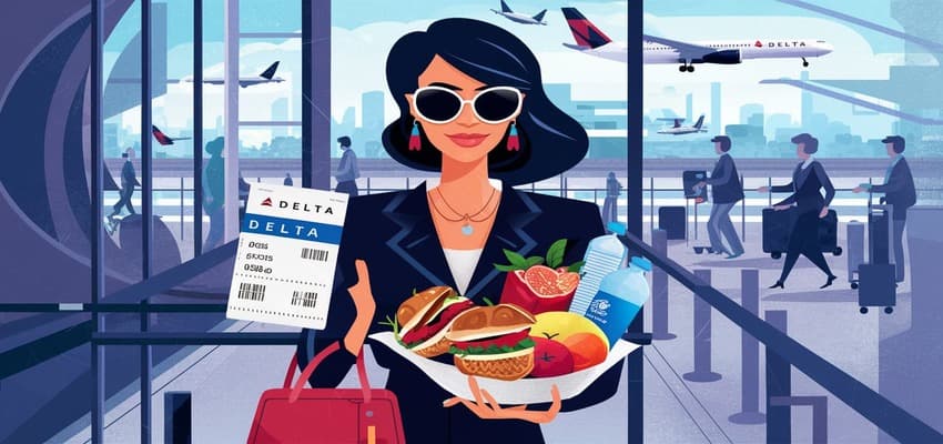 Can I bring food on Delta Air Lines?