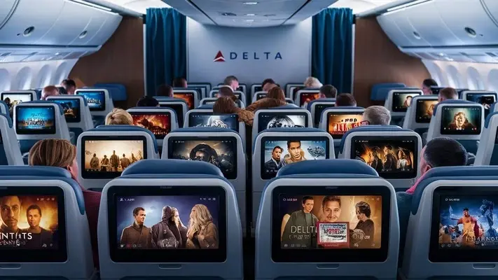 Does Delta have free movies?