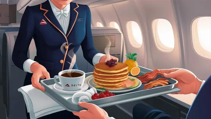 Does Delta serve breakfast?