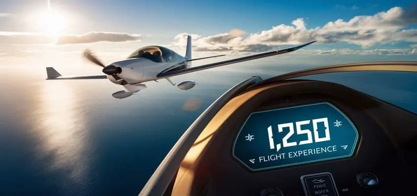 How many hours of flight experience?