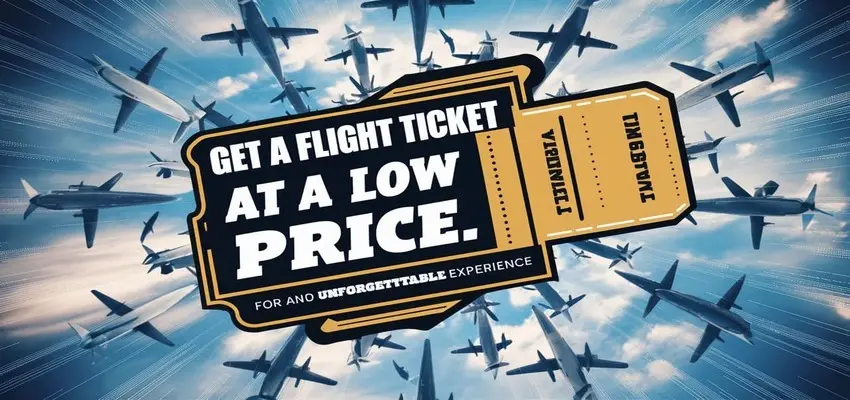 How to get a flight ticket at low price?