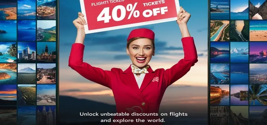 How to get discounts on flights?