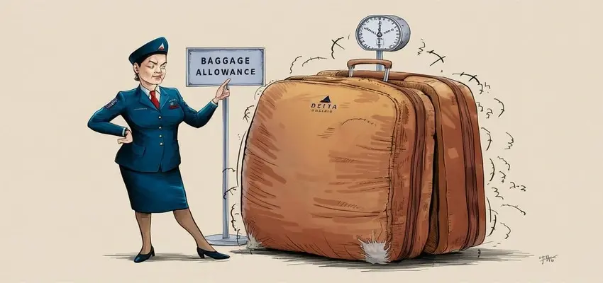 Is Delta strict in baggage allowance?