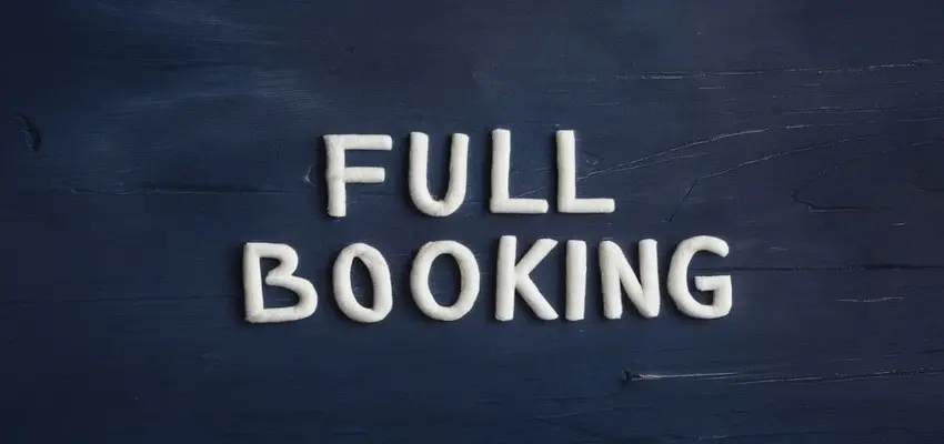 What does full booking mean?