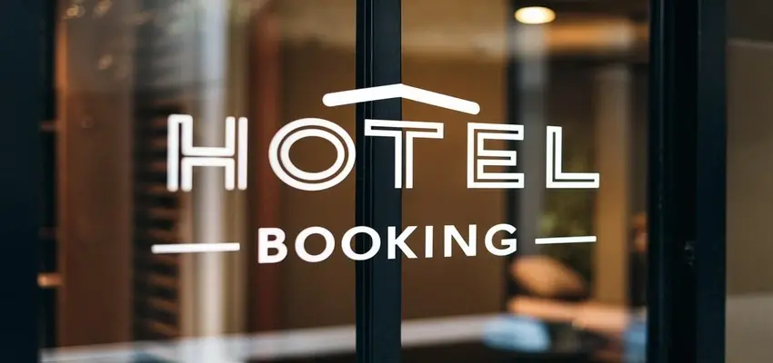 What is meant by hotel booking?