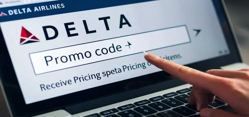 Where to apply delta discount code?