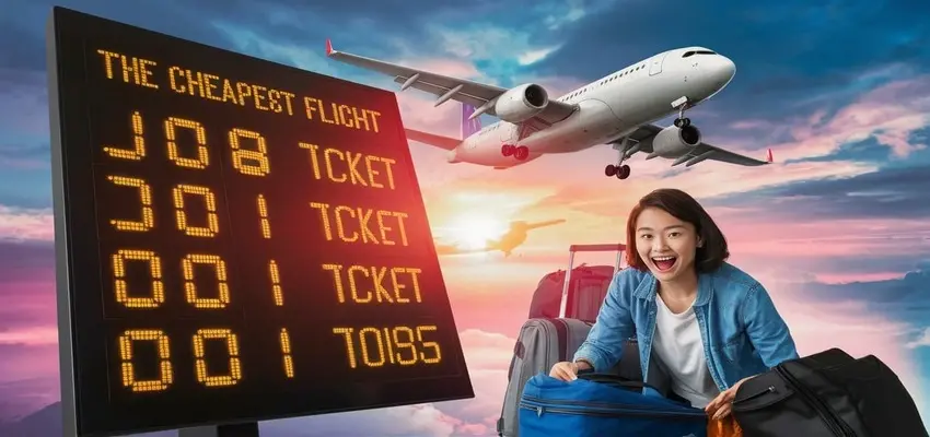 Which day flight rate is cheapest?