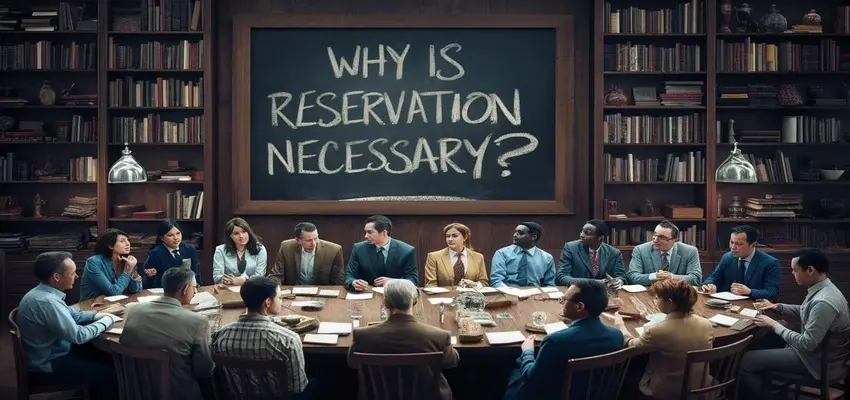 Why is reservation necessary?