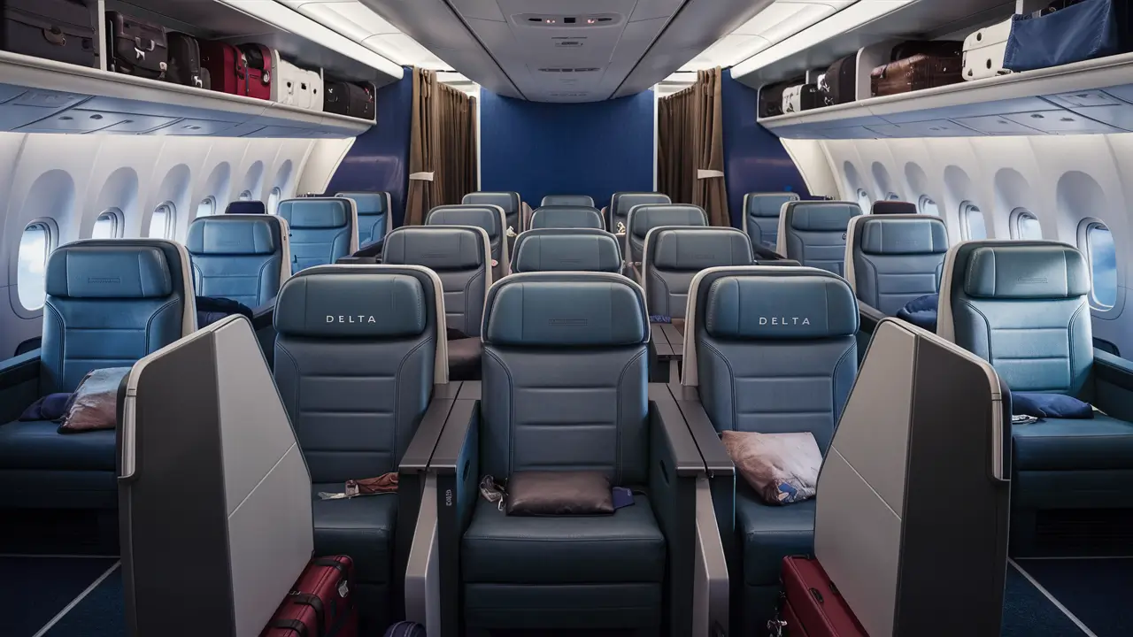 Are Delta seats bigger on international flights?