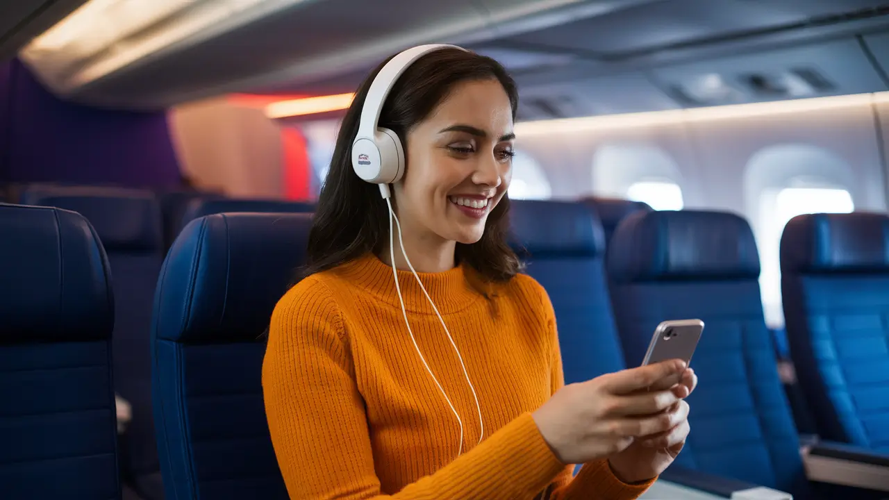 Are earphones free on Delta?