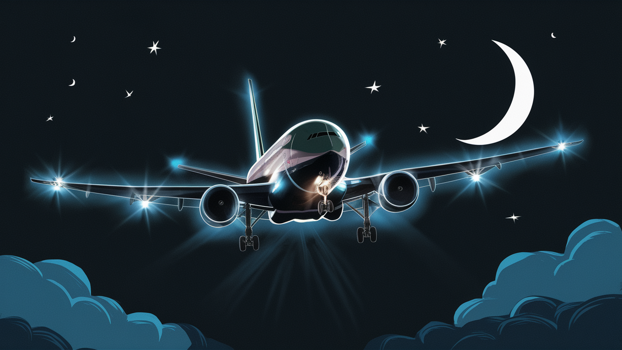 Can planes see in the dark?