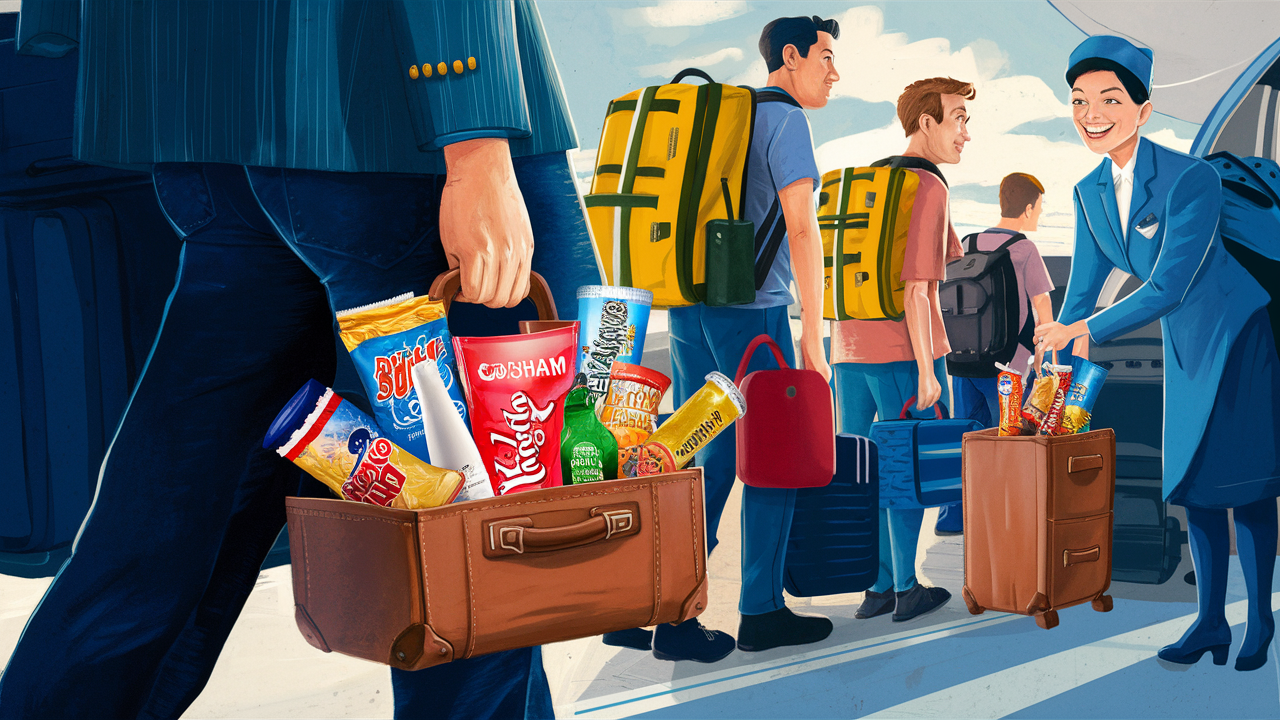 Can you bring snacks on a plane?