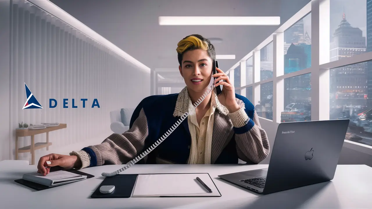 Can you call Delta to book a flight?