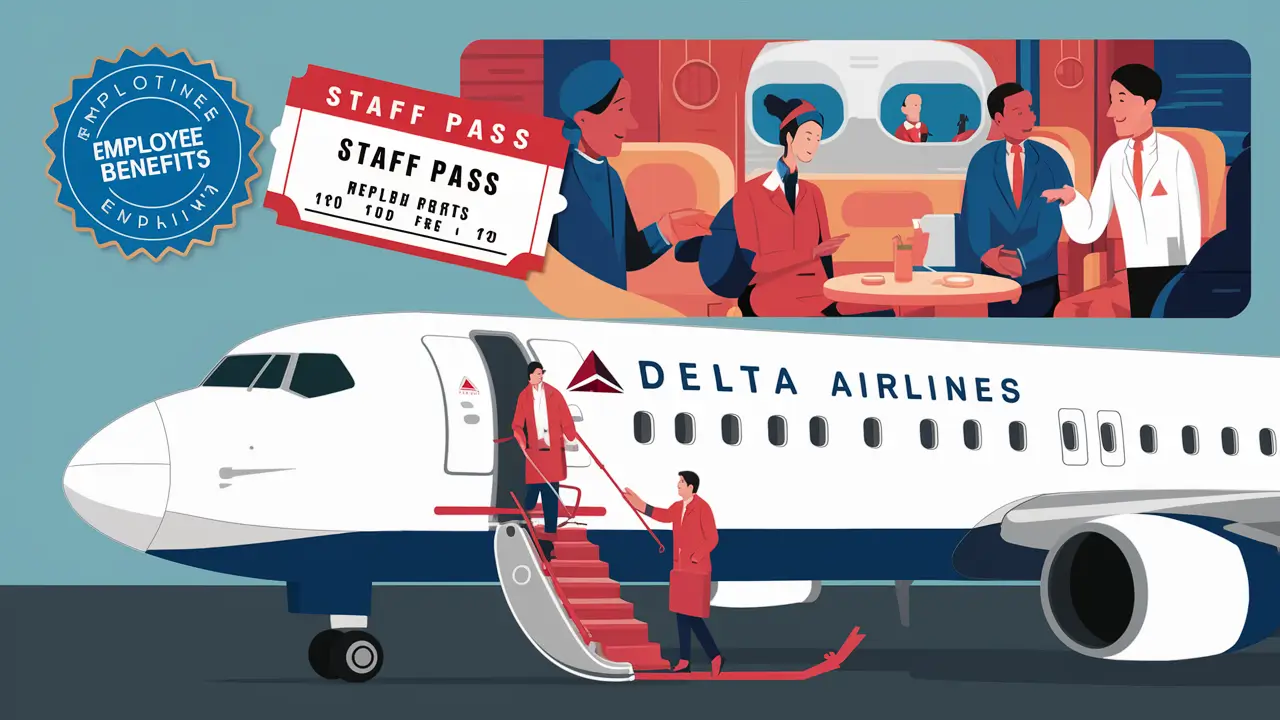 Do Delta employees fly for free?