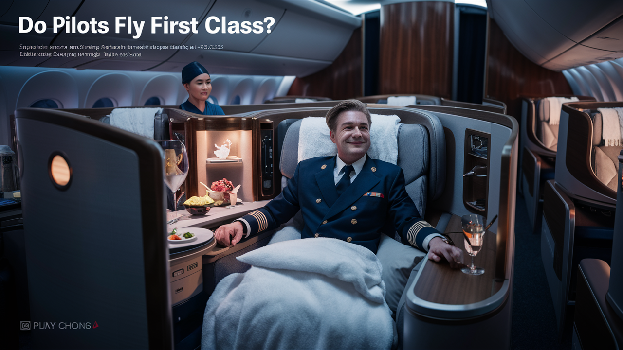 Do pilots fly first class?