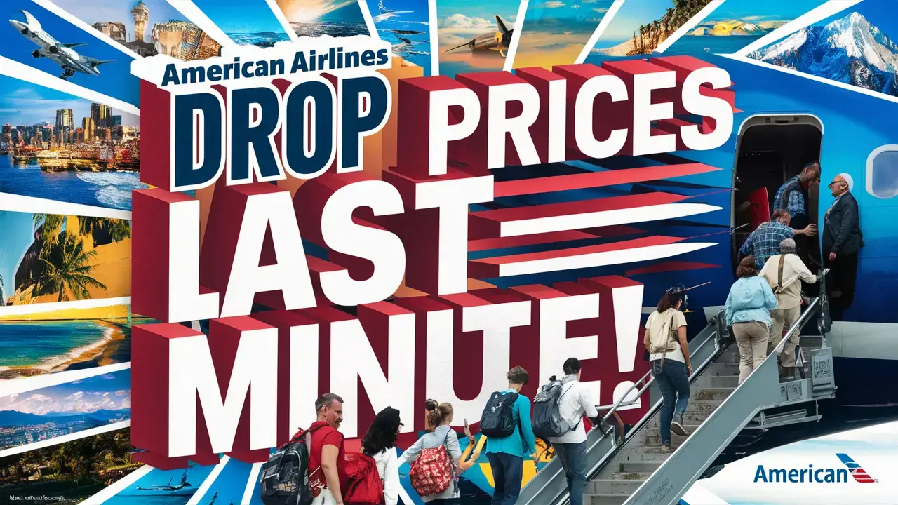 Does American Airlines drop prices last minute?