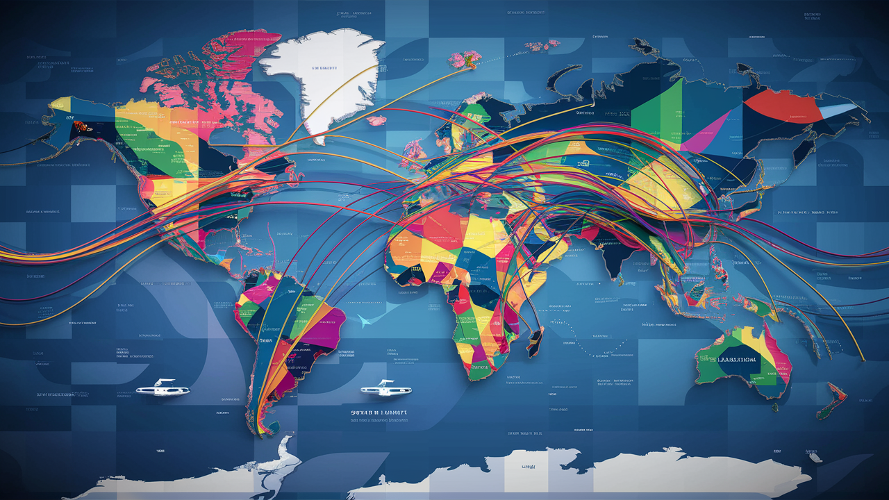 How are airline routes designed?