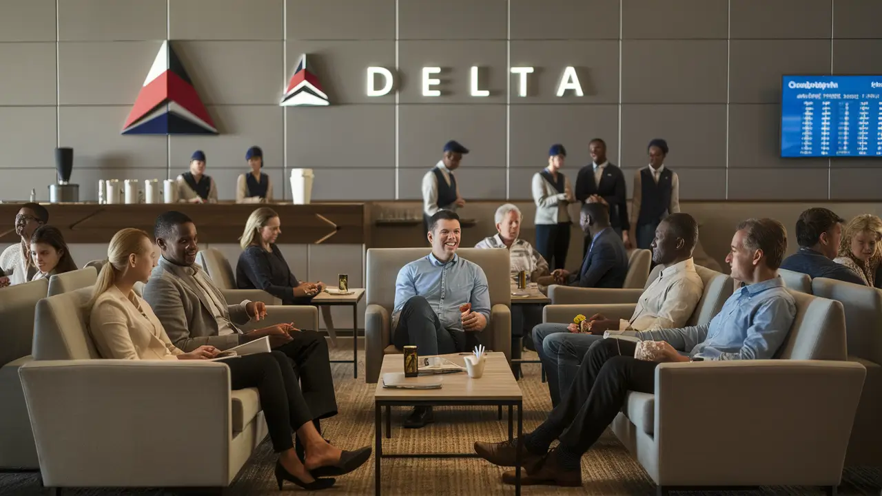 How long can you stay in a Delta lounge?