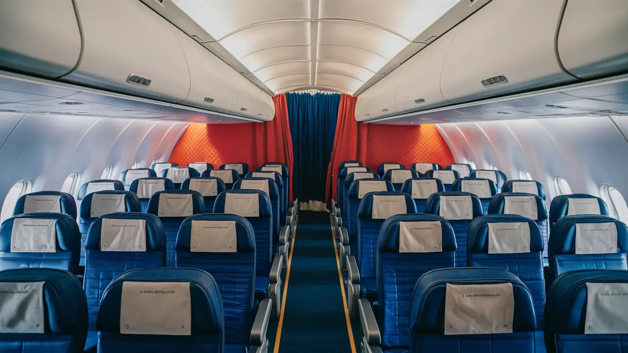 How many seats are on a Delta Airbus?