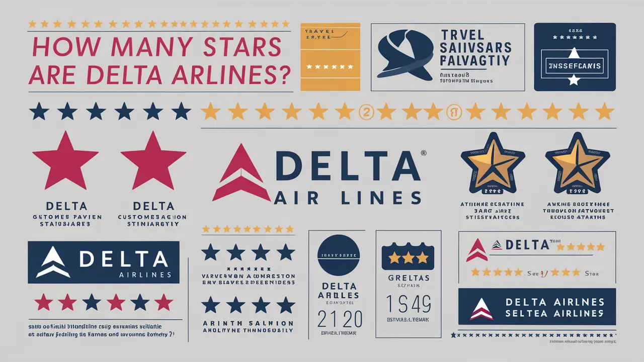 How many stars are Delta airlines?