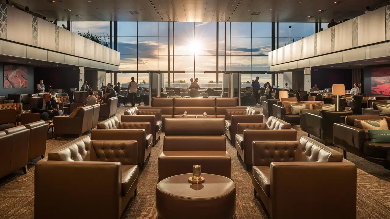 How much is the Delta lounge per year?