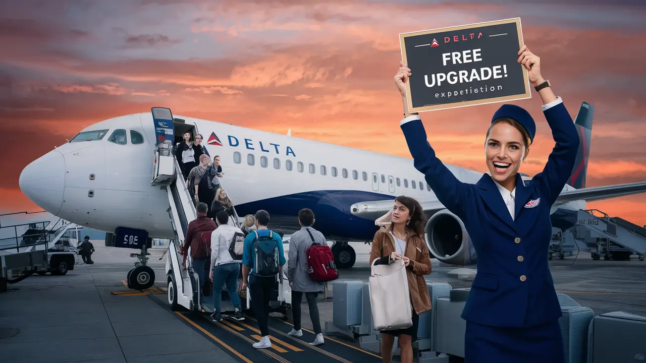 How to get a free upgrade on Delta?