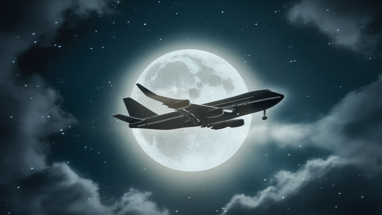 Is flying at night scary?