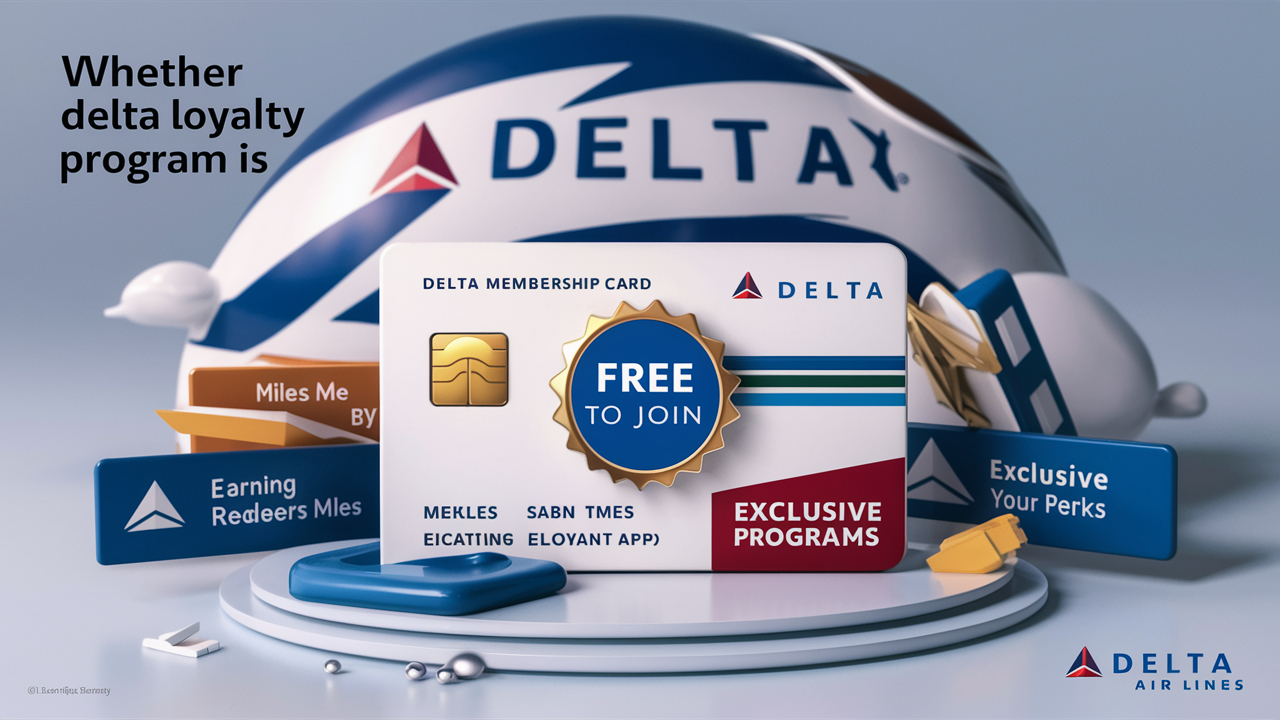 Is the Delta loyalty program free?