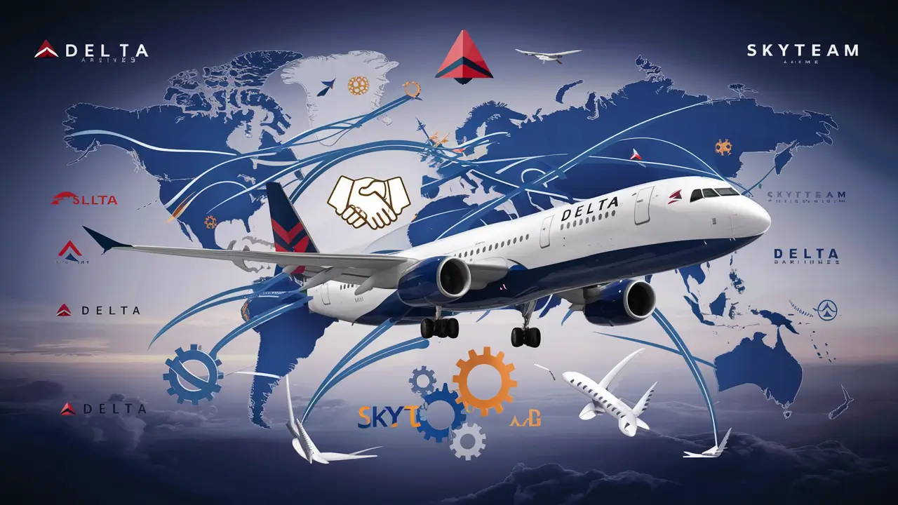 What airline alliance is Delta in?