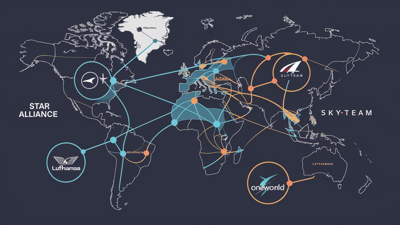 What are the 3 airline alliances?