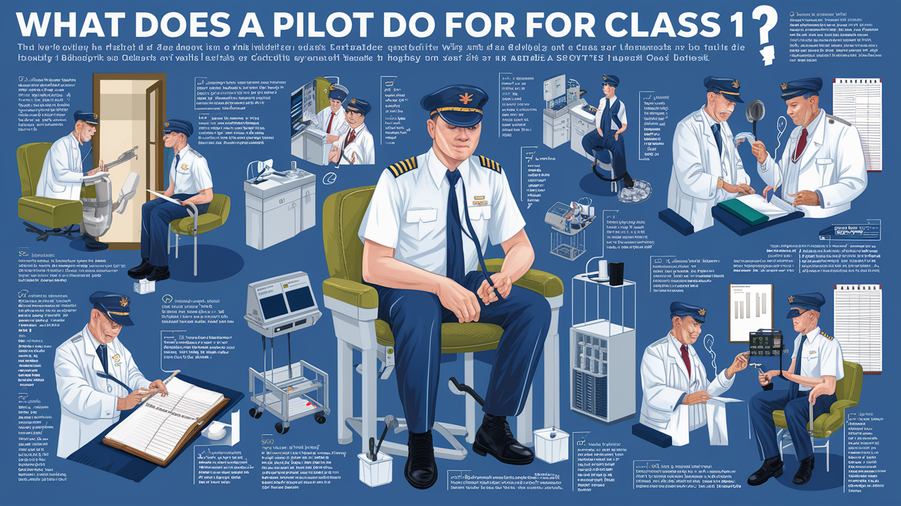 What does a pilot do for class 1?