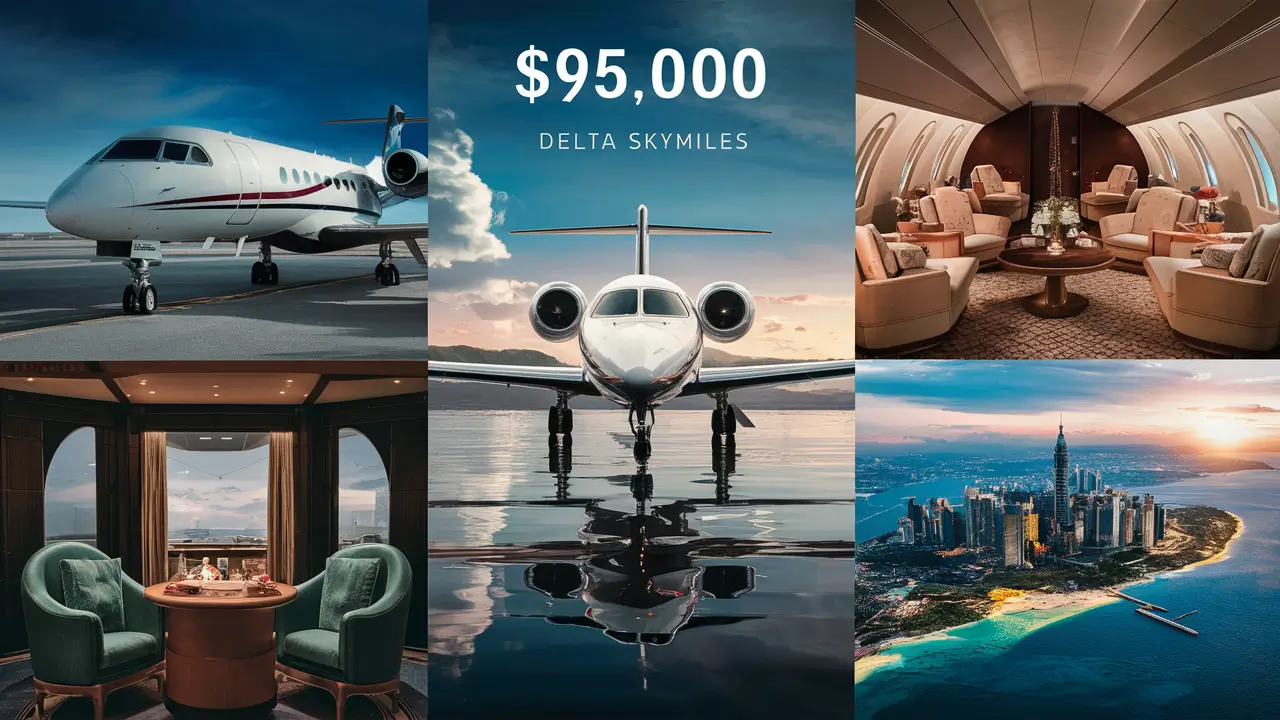 What is $95000 Delta SkyMiles worth?