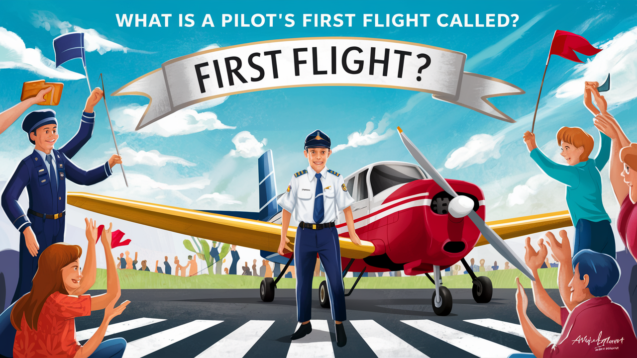 What is a pilots first flight called?