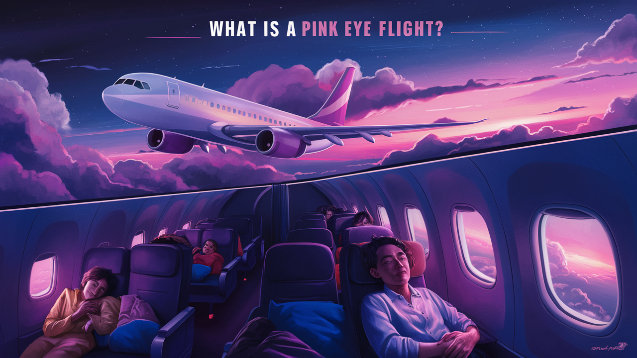 What is a pink eye flight?