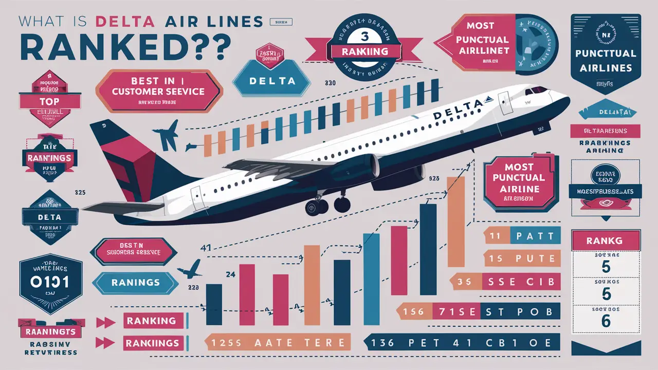 What is Delta Air Lines ranked?