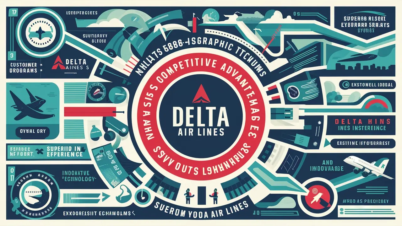 What is Delta's competitive advantage?