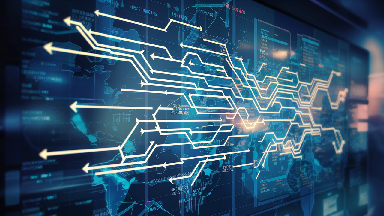 What is destination-based routing?