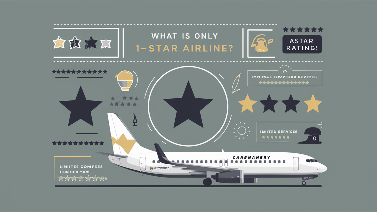 What is the only 1 star airline?