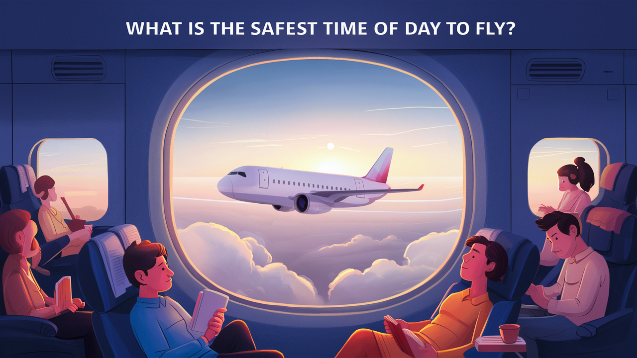 What is the safest time of day to fly?