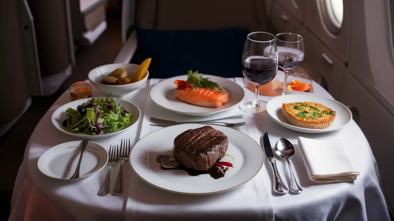 What time is dinner on Delta flights?