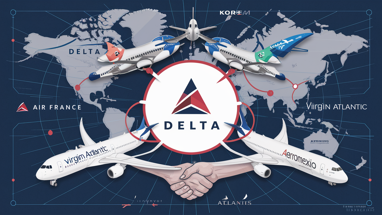 Who are Delta Airlines partners with?