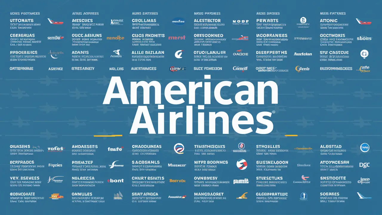 Who does American Airlines partner with for miles?