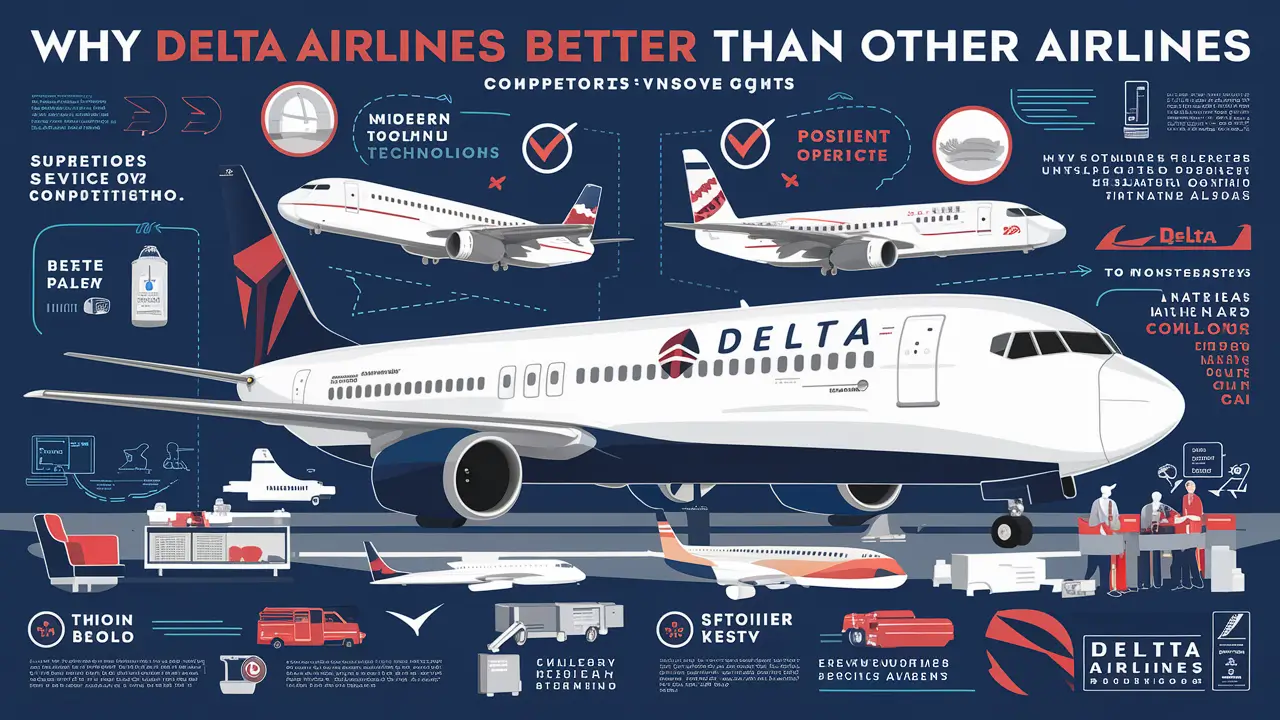 Why Delta is better than other airlines?