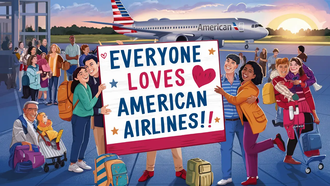 Why does everyone love American Airlines?